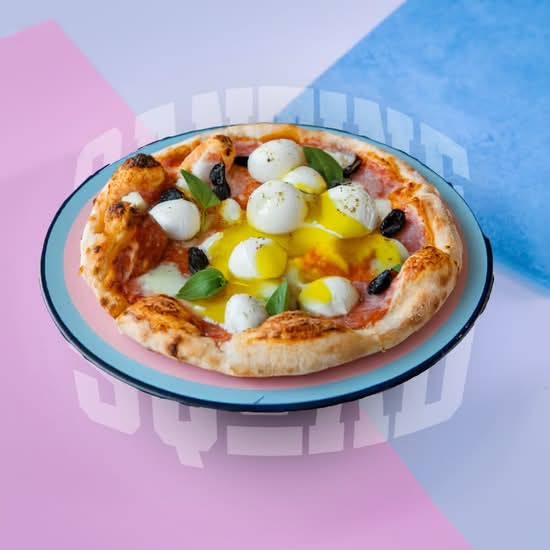 Photo du produit Pizza Chèvre Miel, non contractuelle
