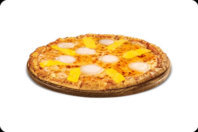 Photo du produit PIZZA 3 FROMAGES, non contractuelle