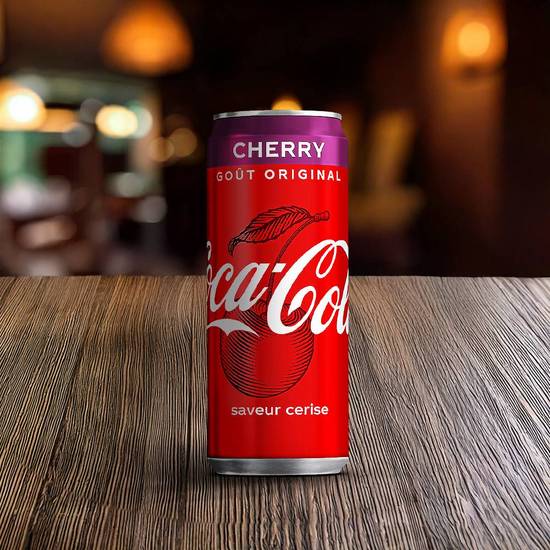 Photo du produit Coca-Cola Cherry 33cl, non contractuelle