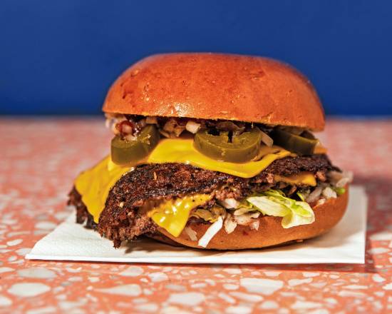 Photo du produit Spicy Burger, non contractuelle