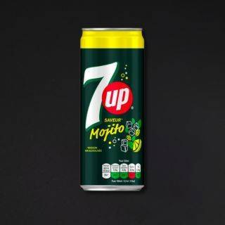 Photo du produit 7 Up Mojīto 33cl, non contractuelle