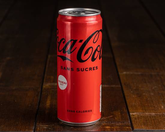 Photo du produit Coca Cola zéro 33cl, non contractuelle