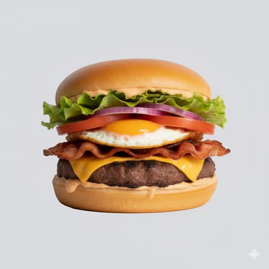 Photo du produit Burger le 180 deluxe, non contractuelle