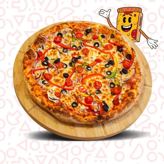 Photo du produit Veggie Pizza, non contractuelle