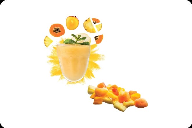 Photo du produit YELLOW SLOW SMOOTHIE, non contractuelle