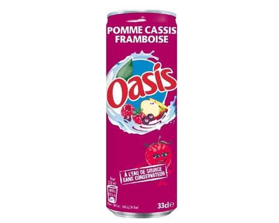 Photo du produit Oasis pomme cassis framboise 33cl 🥤, non contractuelle