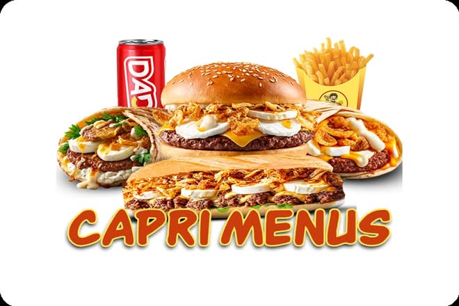 Photo du produit MENUS CAPRI, non contractuelle