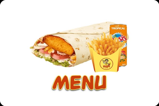 Photo du produit MENU TACOS VEGETARIEN, non contractuelle