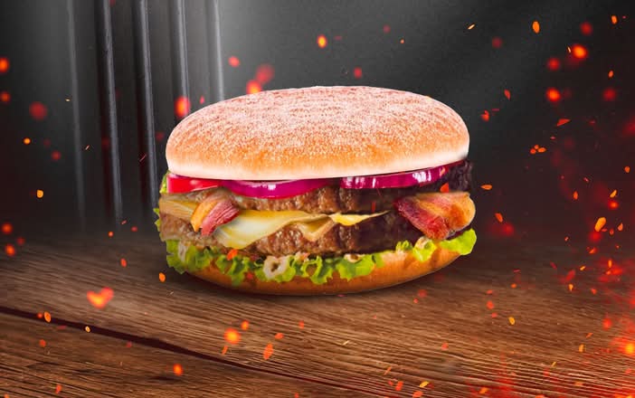 Photo du produit Suppreme Raclette Burger, non contractuelle