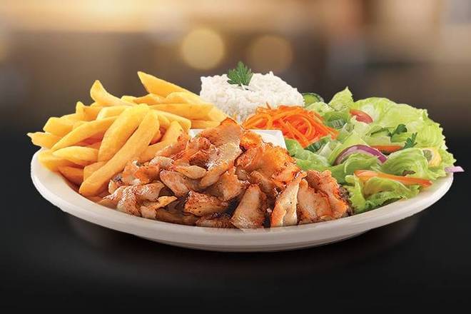 Photo du produit Assiette Kebab, non contractuelle