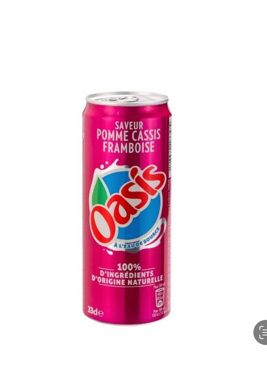 Photo du produit Oasis Pomme Cassis Framboise 33cl, non contractuelle