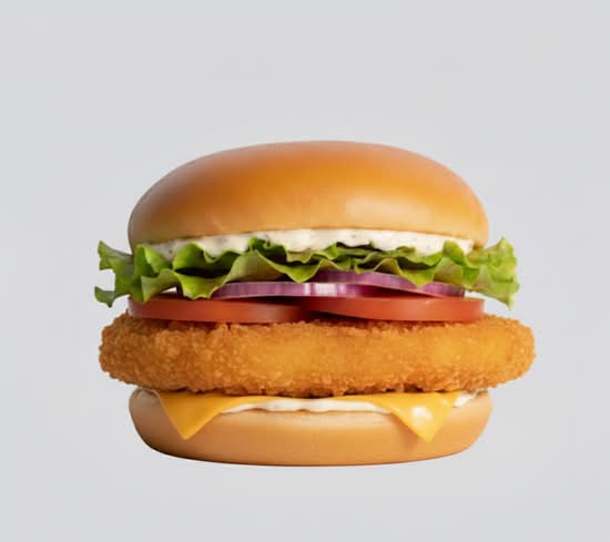 Photo du produit Menu chicken burger, non contractuelle