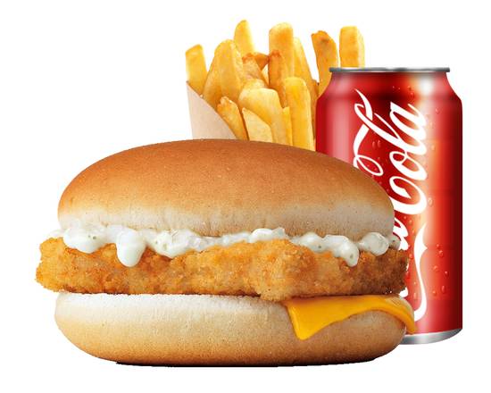 Photo du produit Menu Fish Burger 🍔, non contractuelle