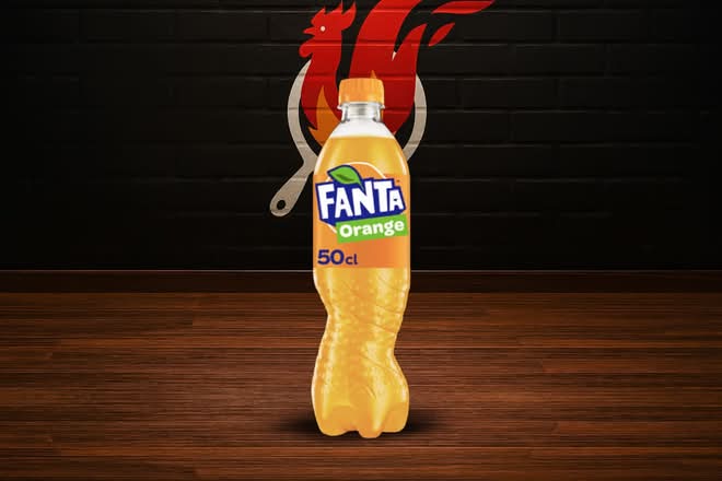 Photo du produit ☀️ BOUTEILLE FANTA 50CL, non contractuelle