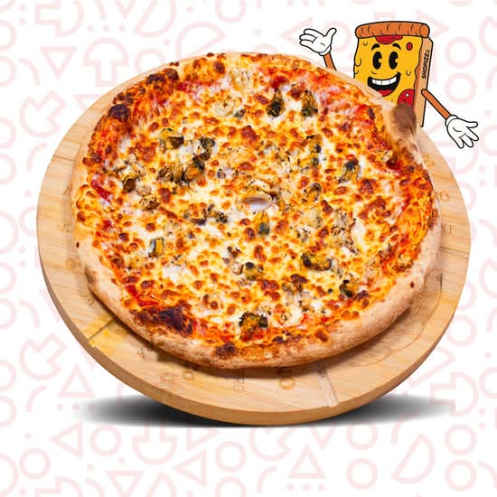 Photo du produit Fruits de Mer Pizza, non contractuelle