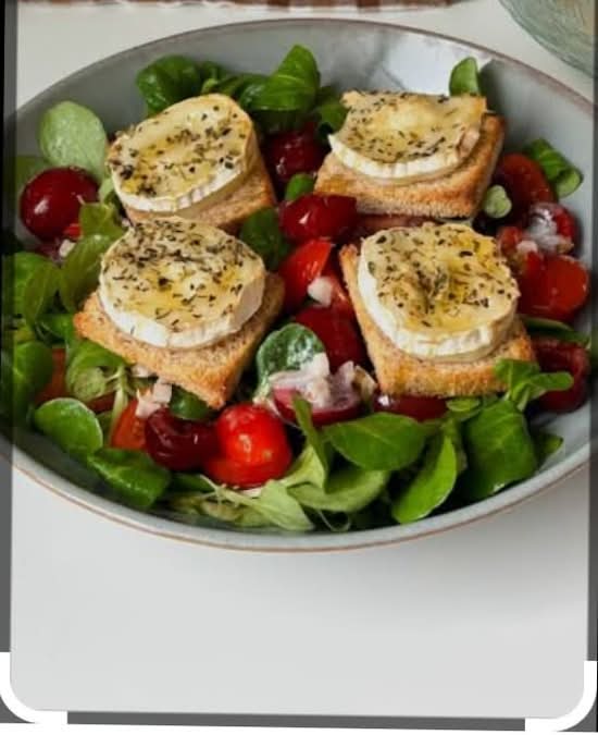 Photo du produit Salade chèvre miel, non contractuelle