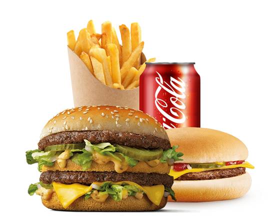 Photo du produit Menu duo 7 burger (CHEESE + BIG) 🍔🍔, non contractuelle