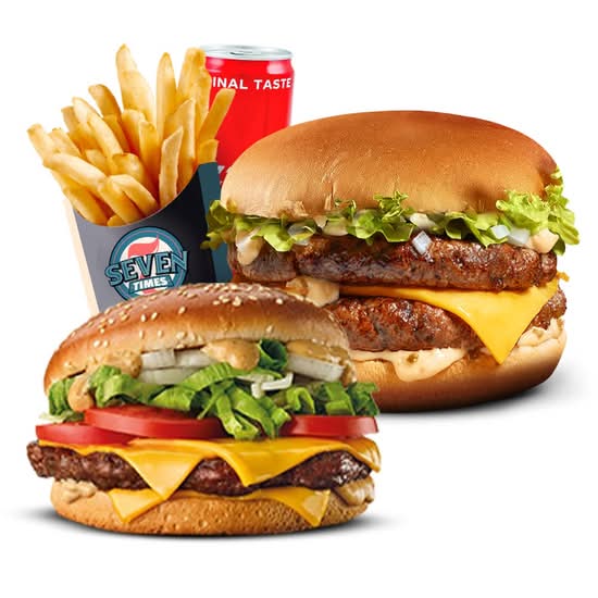 Photo du produit LE DUO 4 (GEANT + DELUXE) 🍔, non contractuelle
