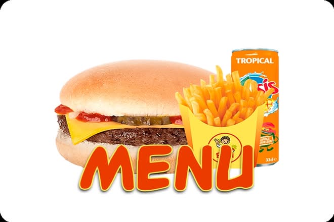 Photo du produit MENU CHEESEBURGER, non contractuelle