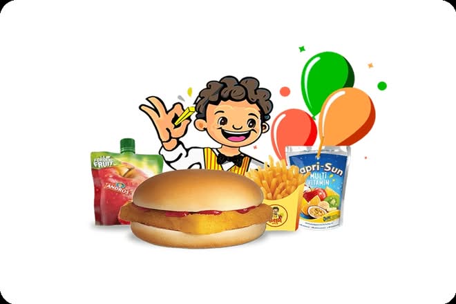 Photo du produit MENU ENFANT FISH, non contractuelle