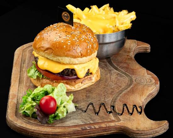 Photo du produit Le Black Angus Burger, non contractuelle