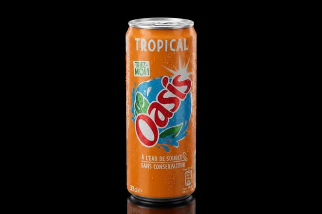 Photo du produit Oasis tropical 33 cl., non contractuelle