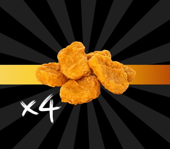 Photo du produit Nuggets X4, non contractuelle