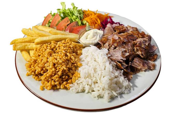 Photo du produit ASSIETTE KEBAB VEAU, non contractuelle