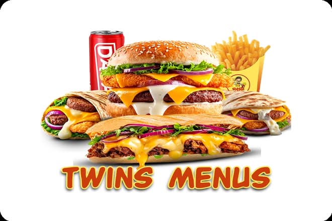 Photo du produit MENU TWINS, non contractuelle
