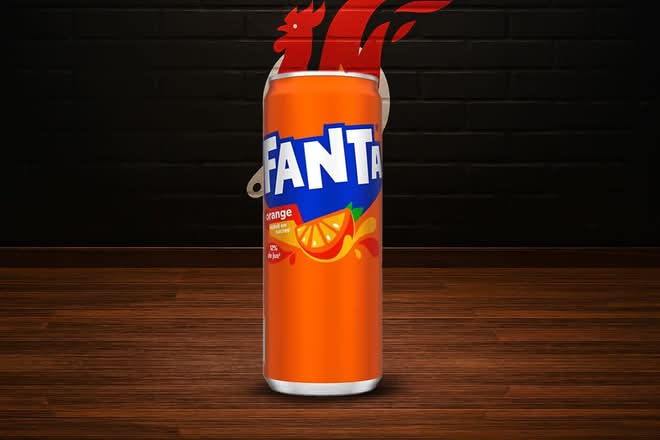 Photo du produit 🍊 FANTA ORANGE 33CL, non contractuelle