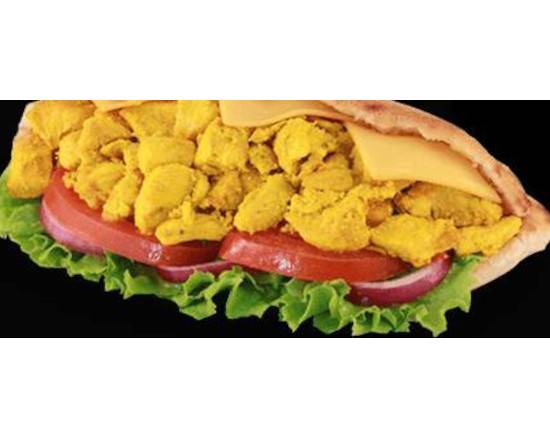 Photo du produit Sandwich escalope curry, non contractuelle