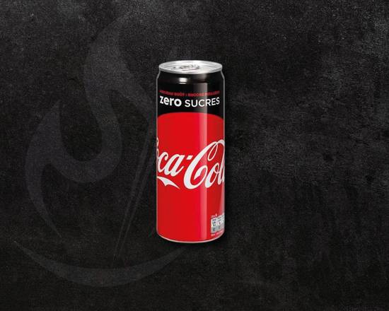 Photo du produit COCA-COLA ZÉRO, non contractuelle
