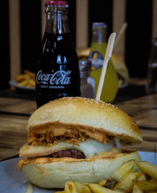Photo du produit Le Raclon Burger Menu, non contractuelle