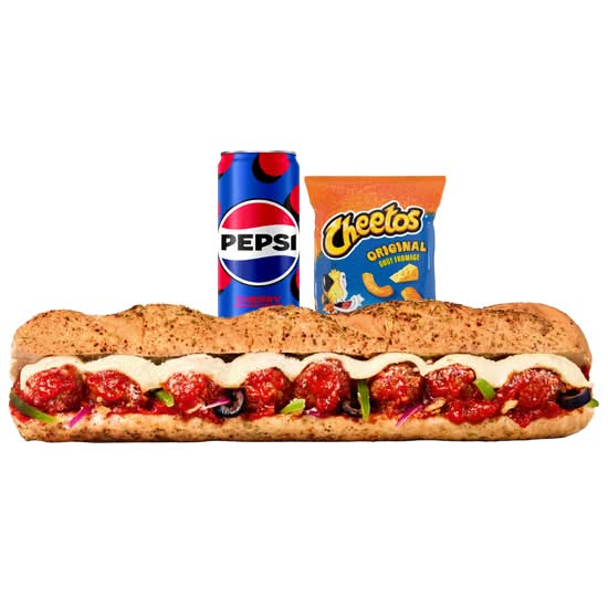 Photo du produit Menu SUB30 Meatball Marinara, non contractuelle