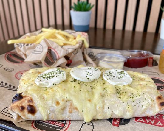 Photo du produit Tacos gratiné Chèvre, non contractuelle