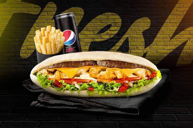 Photo du produit Menu Sandwich Spécial Mixte, non contractuelle
