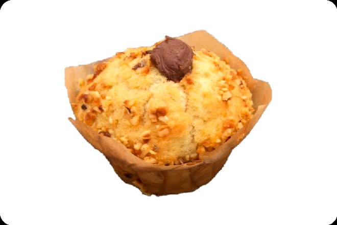 Photo du produit MUFFIN COEUR NUTELLA, non contractuelle