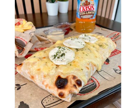 Photo du produit Tacos gratiné Chévre miel, non contractuelle