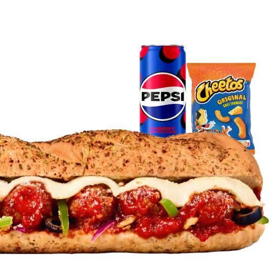 Photo du produit Menu SUB15 Meatball Marinara, non contractuelle