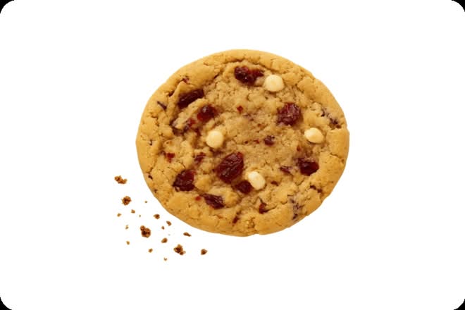 Photo du produit COOKIES CRANBERRY CHOCO BLANC, non contractuelle