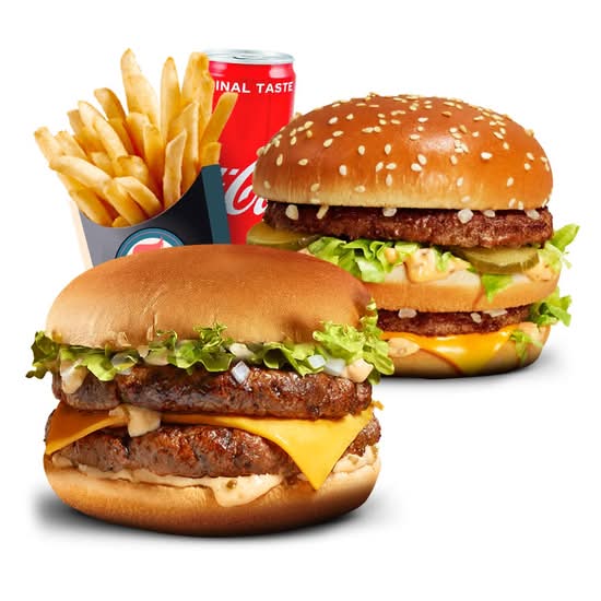 Photo du produit LE DUO 1 (BIG + GEANT) 🍔, non contractuelle