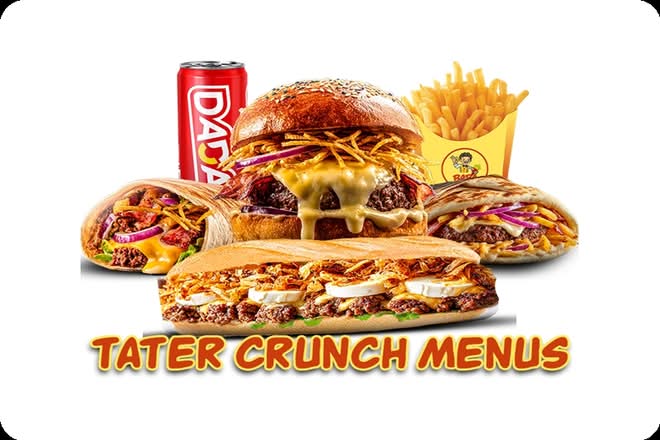 Photo du produit MENU TATER CRUNCH, non contractuelle