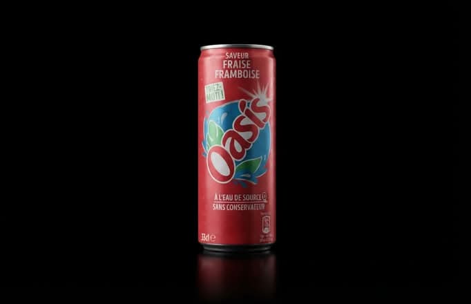 Photo du produit Oasis fraise framboise 33 cl., non contractuelle