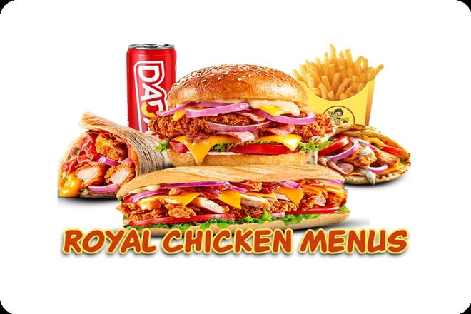 Photo du produit MENU ROYAL CHICKEN, non contractuelle