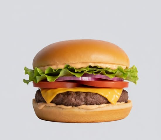 Photo du produit Menu hamburger steak frais, non contractuelle