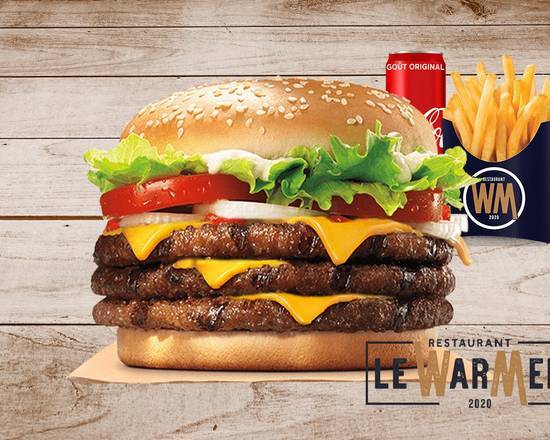 Photo du produit Le Triple Warmer Menu, non contractuelle