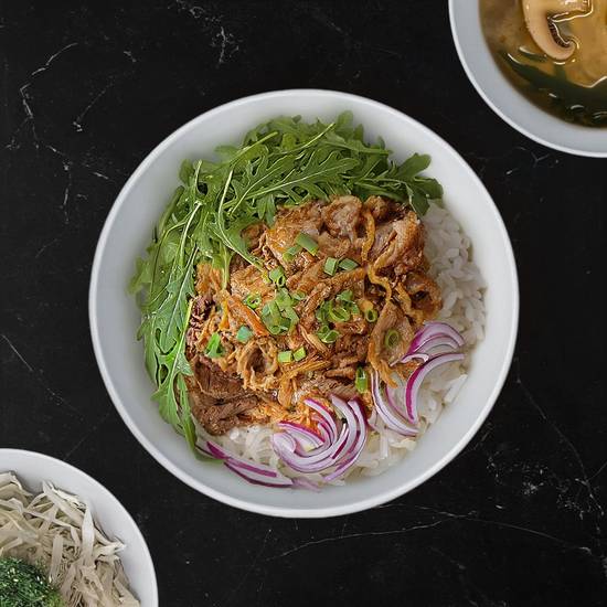 Photo du produit A6 menu bœuf gyudon, non contractuelle