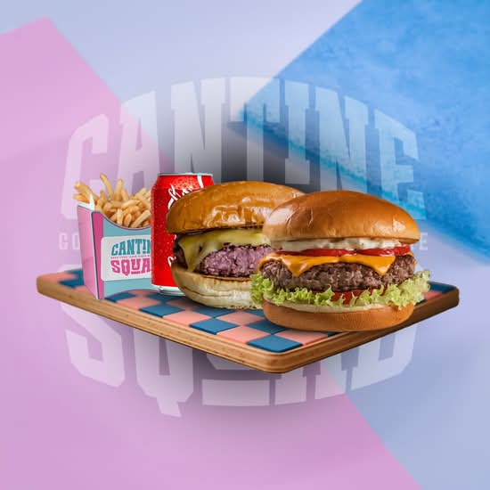 Photo du produit D3 – Cheese + Big Burger 🍔🍔, non contractuelle