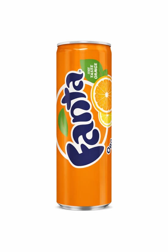 Photo du produit Fanta orange, non contractuelle