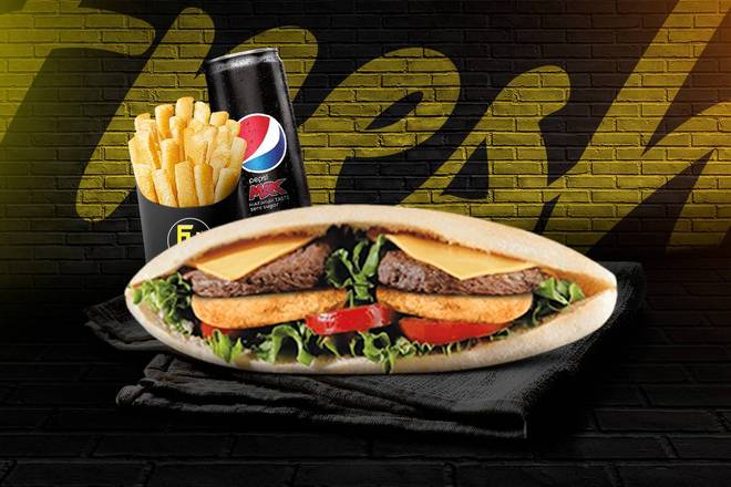 Photo du produit Menu Sandwich Crousty, non contractuelle